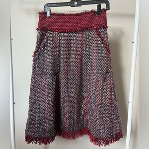Tory Burch tweed midi skirt, size 4